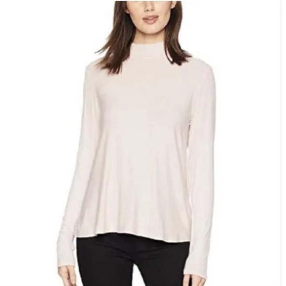 NWT Michael Stars long sleeve top in blush size OS. Tie closer on back. - Picture 1 of 7